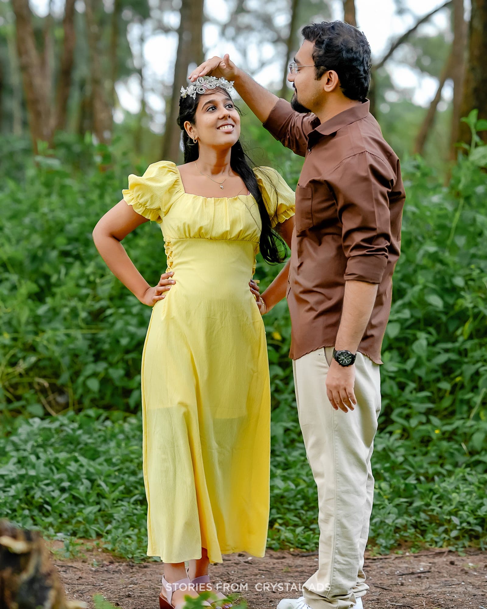 Pre-Wedding photoshoot moment